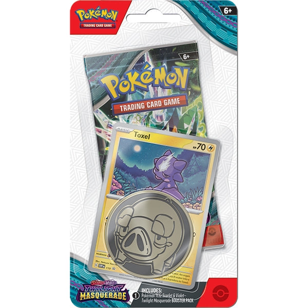 Pokemon CCG: Scarlet & Violet Twilight Masquerade Checklane Booster Pack (1)
