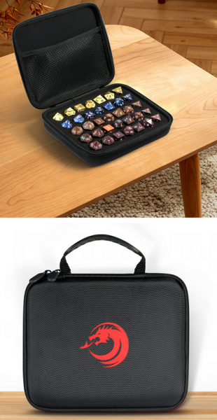 Dice Habit: Dice Carrying Case - Grey