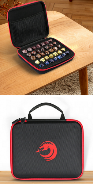 Dice Habit: Dice Carrying Case - Red
