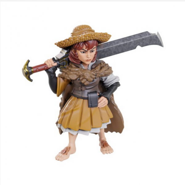 Pathfinder Deep Cuts Unpainted Miniatures: Female Halfling Magus Low-Level