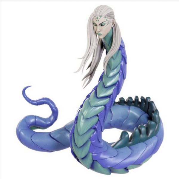 Pathfinder Deep Cuts Unpainted Miniatures: Lunar Naga
