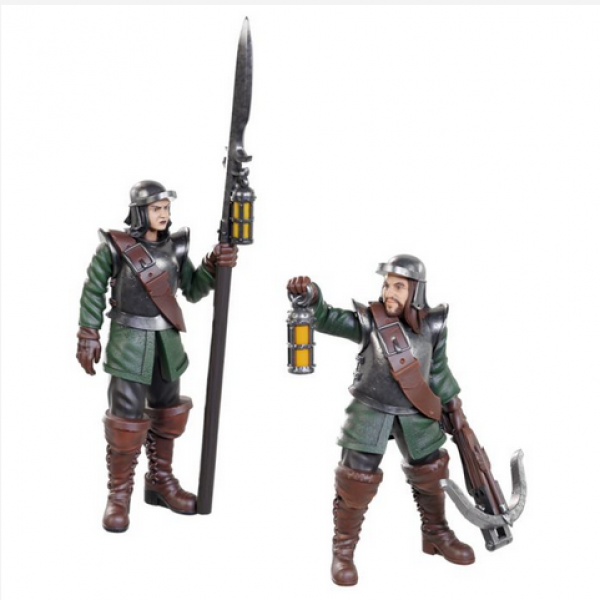WizKids Deep Cuts Unpainted Miniatures: Roadwardens Male & Female