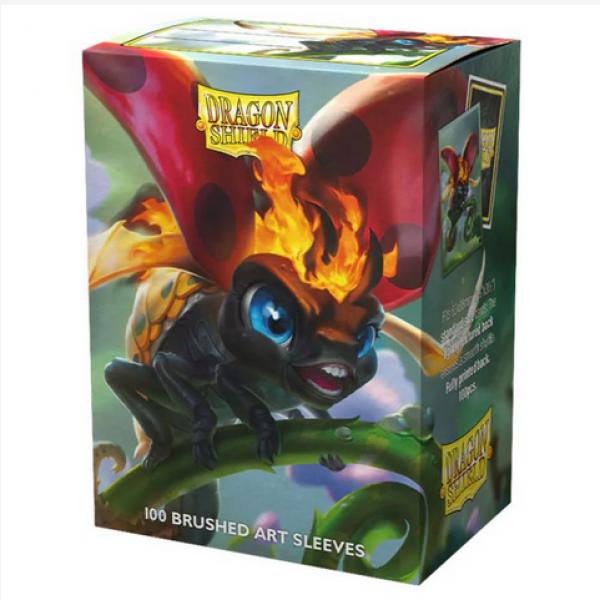 Dragon Shields: Brushed Art - The Burnbug (100ct)