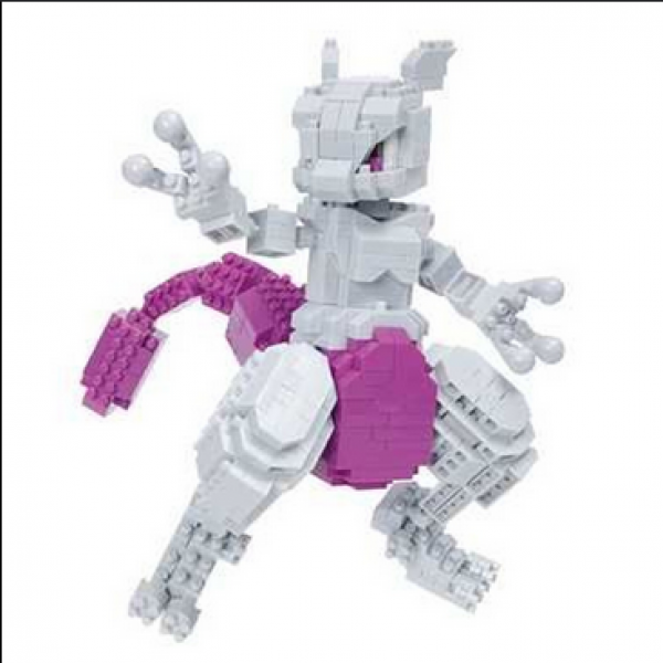 Nanoblock Pokemon Series: Mewtwo Deluxe Edition