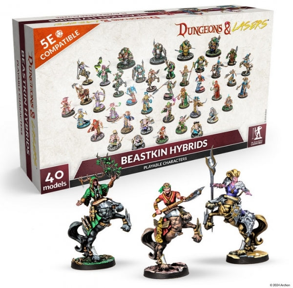 Dungeons & Lasers: Deuslair - Beastkin Hybrids Playable Characters