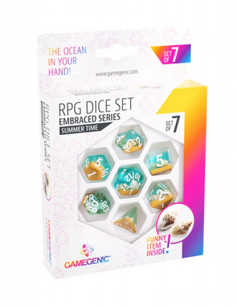 Gamegenic: RPG Dice Set Embraced Series - Summer Time (7)