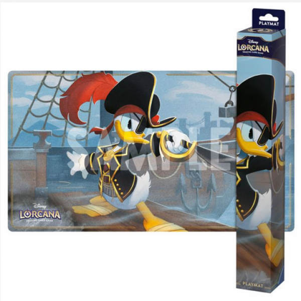 Playmat: Disney Lorcana- Azurite Sea- Donald Duck, Buccaneer