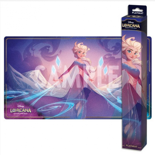 Playmat: Disney Lorcana- Azurite Sea- Elsa, The Fifth Spirit