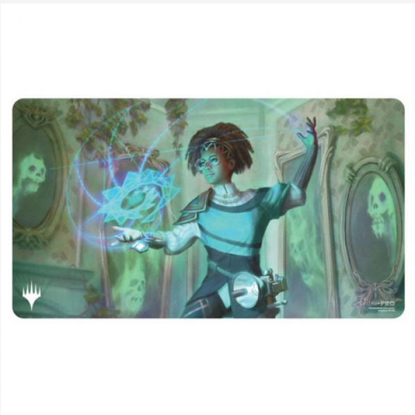 Playmat: MTG- Duskmourn- Zimone, Mystery Unraveler