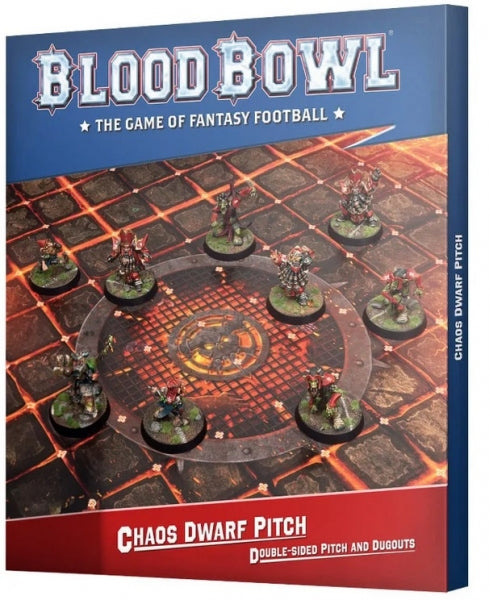 Blood Bowl: Chaos Dwarf Team Pitch & Dugouts (2024)
