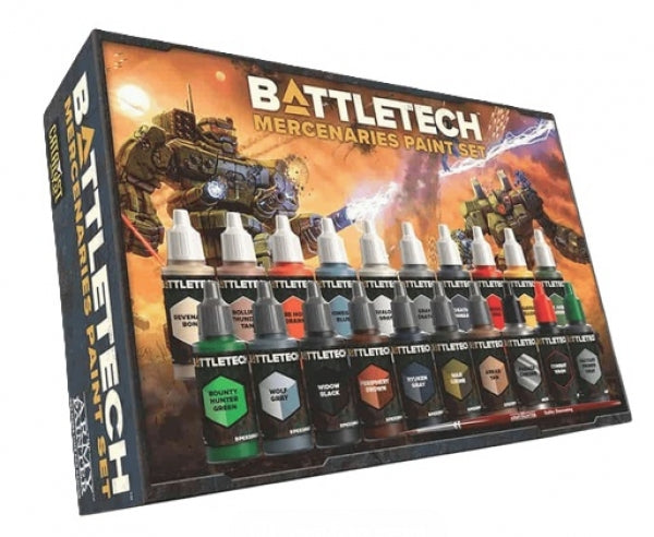 BattleTech: Mercenaries Paint Set