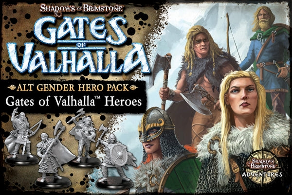 Shadows of Brimstone: Gates of Valhalla Alt. Gender Hero Pack