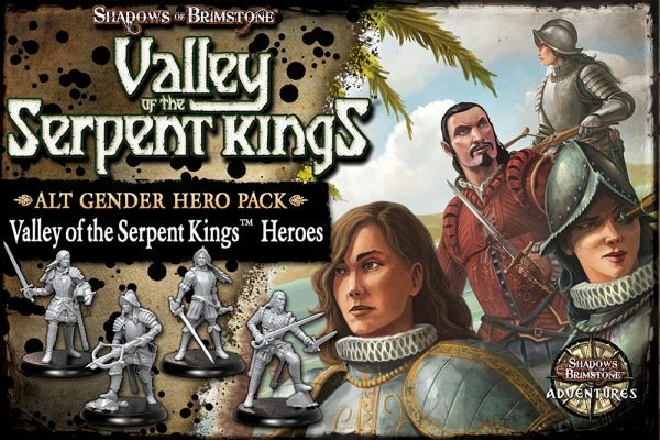 Shadows of Brimstone: Valley of the Serpent Kings Alt. Gender Hero Pack
