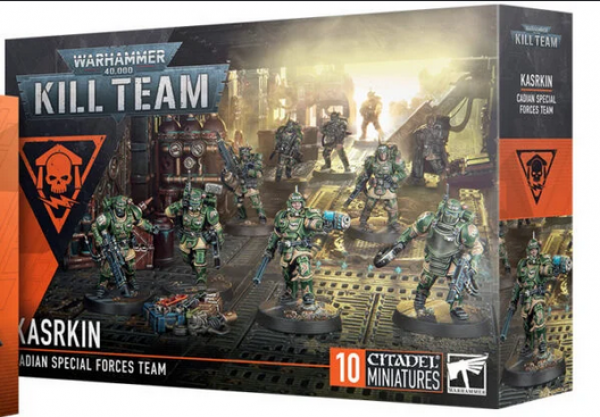 Warhammer 40,000: Kill Team - Kasrkin Cadian Special Forces Team