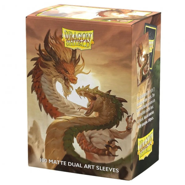 Dragon Shields: Deck Protector Art Dual Matte: Wood Snake (100)