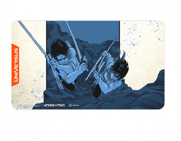 UniVersus CCG: Attack on Titan Origins of Power- Double Takedown Playmat