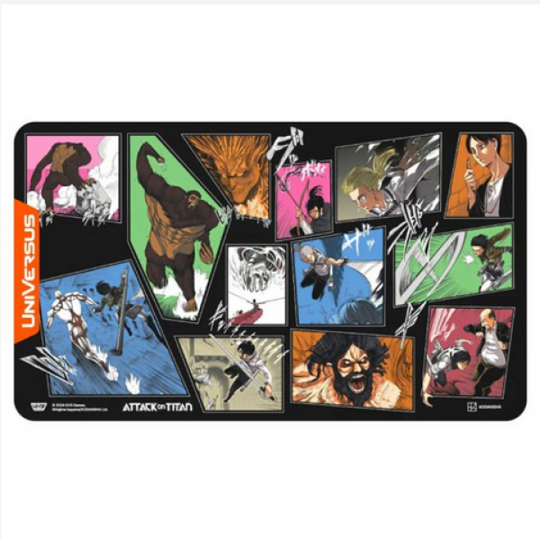 UniVersus CCG: Attack on Titan Origins of Power- The Second Act Playmat