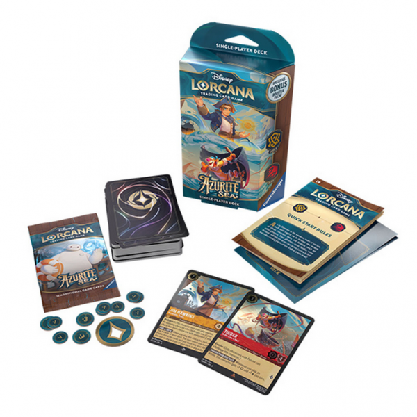 Disney Lorcana: Azurite Sea Amber/Ruby Single-Player Deck