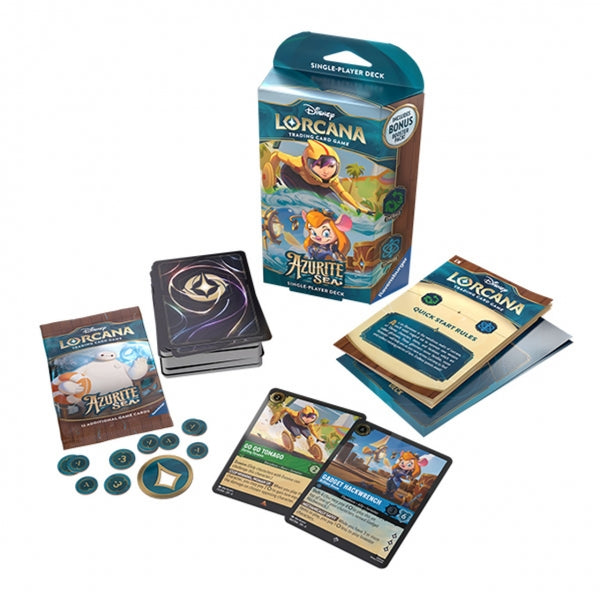 Disney Lorcana: Azurite Sea Emerald/Sapphire Single-Player Deck