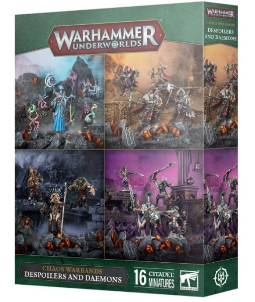 Warhammer Underworlds: Chaos Warbands Despoilers and Daemons