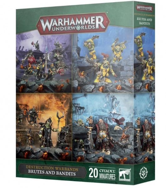 Warhammer Underworlds: Destruction Warbands Brutes and Bandits