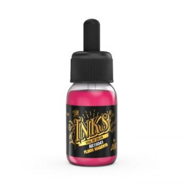 AK Interactive The INKS Fluor Magenta 30ml