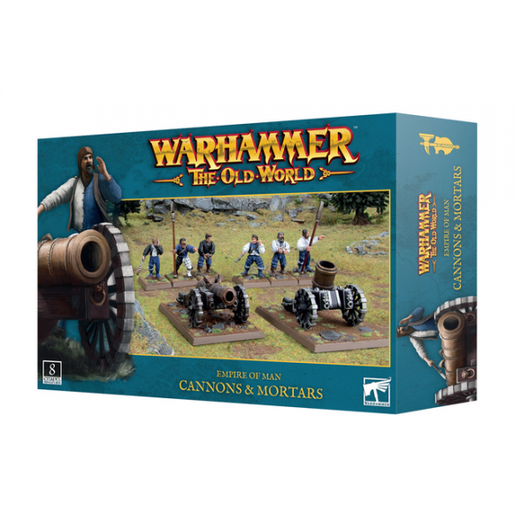 Warhammer: The Old World - Empire Of Man Cannons & Mortars