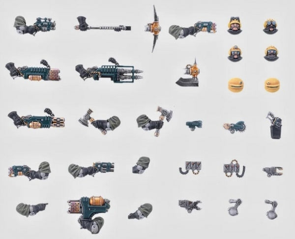 Necromunda: Squat Prospectors Weapons & Upgrades