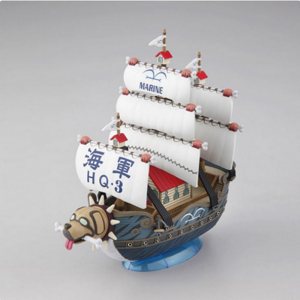 Bandai: 08 Garps Marine Model Ship, Bandai One Piece GSC