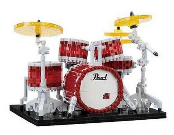 Nanoblock: Advanced - Pearl Drum Set