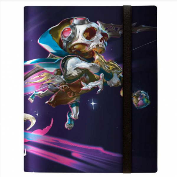 Binder: PRO 9- pocket MTG- Foundations- Tinybones key art