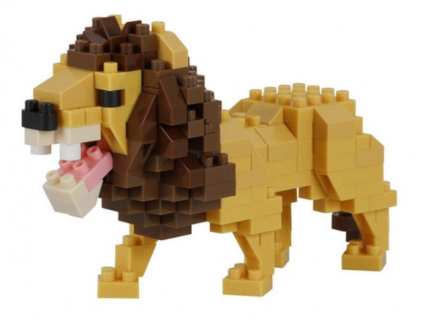 Nanoblock Animals Series: Lion