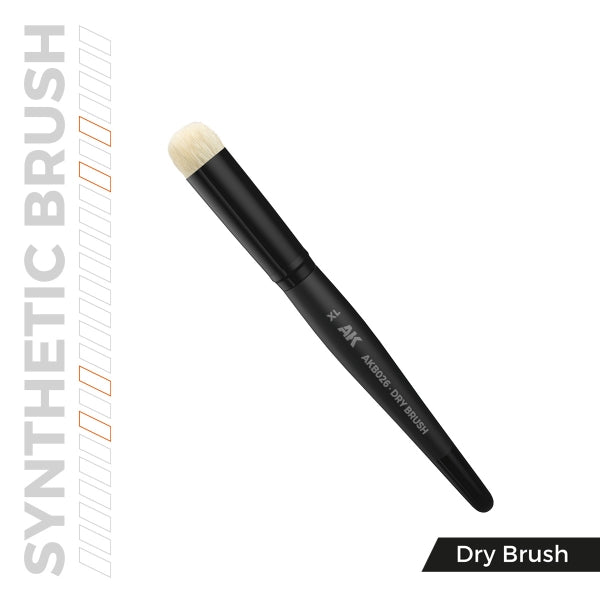 AK Interactive: AK SYNTHETIC DRY BRUSH – XL
