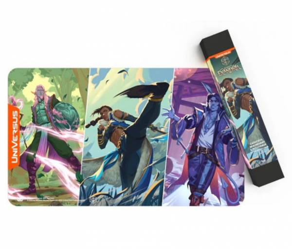 UniVersus: Playmat Critical Role: Heroes of Exandria: Caduceus, Beauregard & Mollymauk