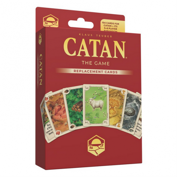 Catan: Base Game Replacement Cards (6th Edition)