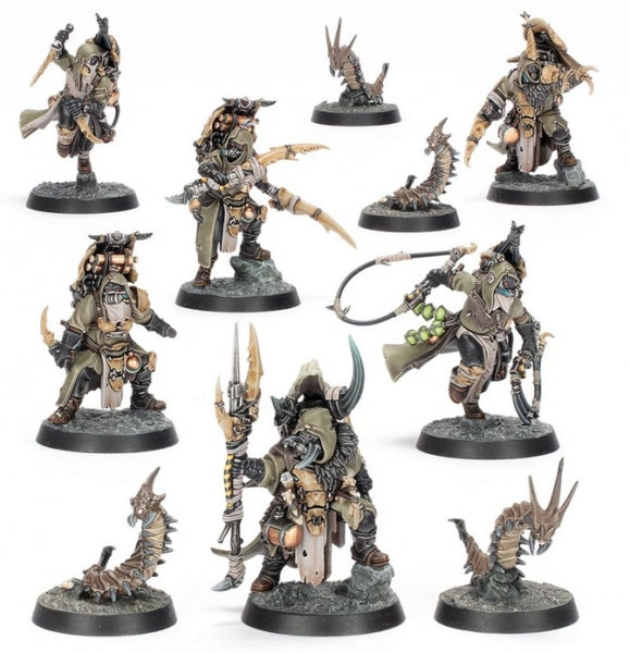 Necromunda: Ash Waste Nomads Sha'dar Hunters & Arthromite Spinewyrms