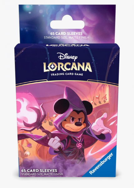 Card Sleeves: Disney Lorcana Reign of Jafar - Mickey Mouse, Wayward Sorcerer (65ct)