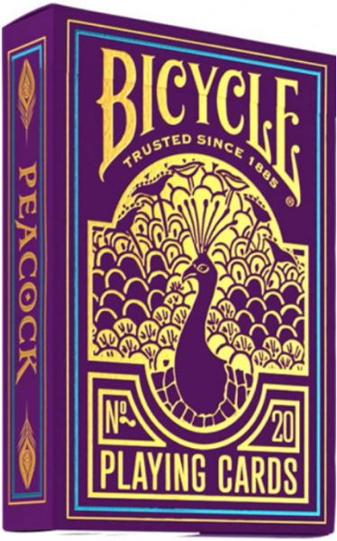 Bicycle: Purple Peacock Playing Cards