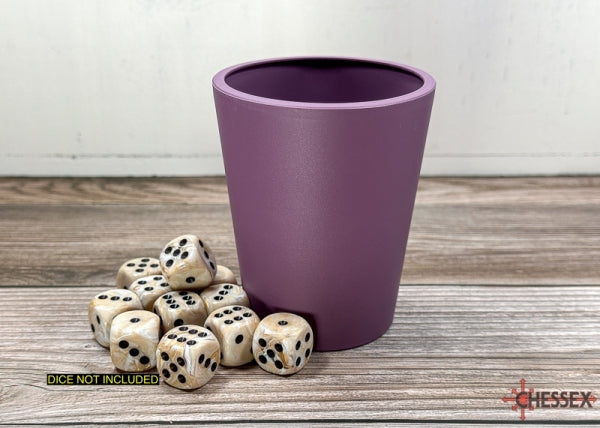 Chessex Dice Cup: Flexible Dice Cup Purple