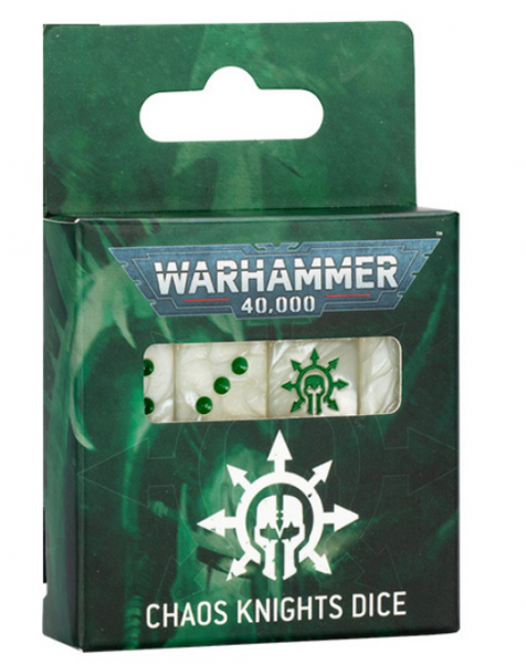 Warhammer 40K: Chaos Knights Dice Set (2025)