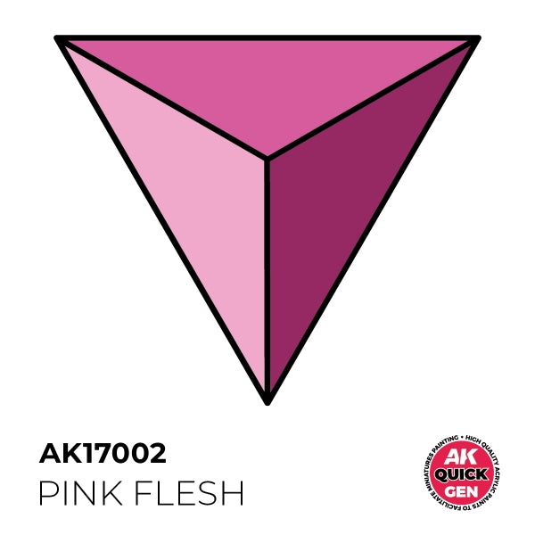 AK-Interactive: Quick Gen Acrylic Contrast - Pink Flesh 18 ml