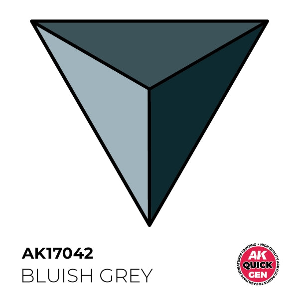AK-Interactive: Quick Gen Acrylic Contrast - Bluish Grey 18 ml