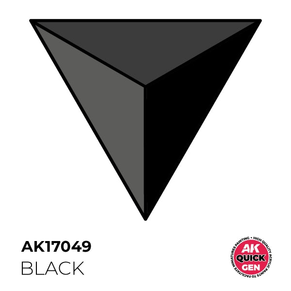 AK-Interactive: Quick Gen Acrylic Contrast - Black 18 ml