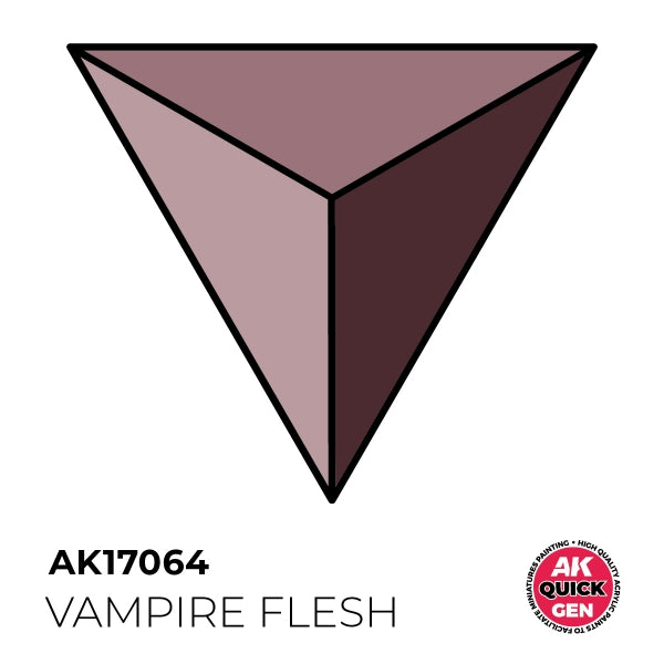 AK-Interactive: Quick Gen Acrylic Contrast - Vampire Flesh 18 ml