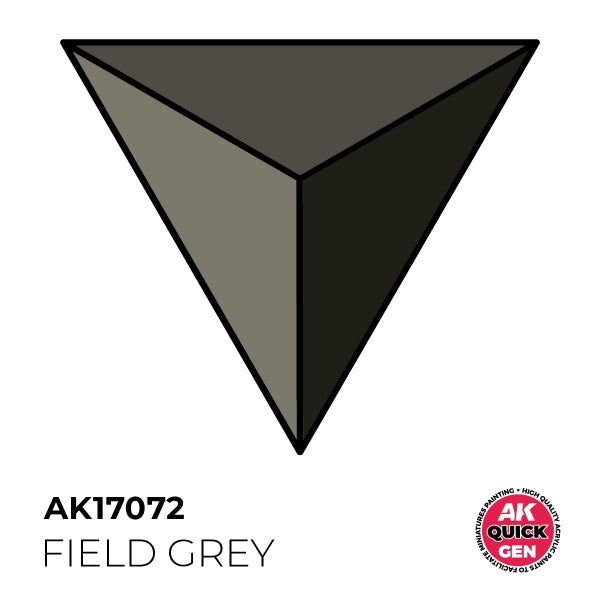 AK-Interactive: Quick Gen Acrylic Contrast - Field Grey 18 ml