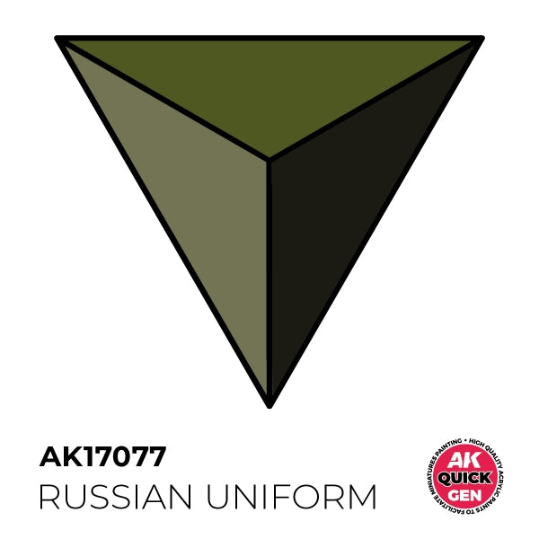 AK-Interactive: Quick Gen Acrylic Contrast - Russian Uniform 18 ml
