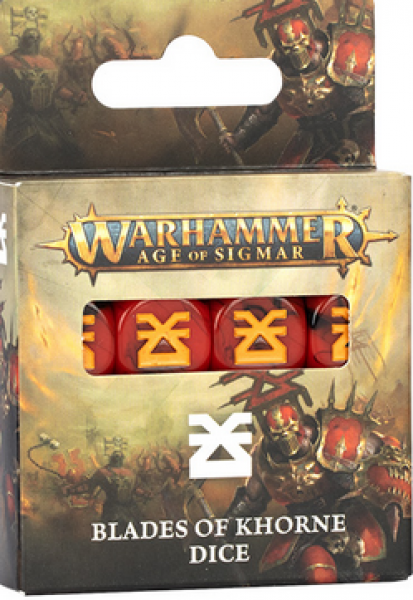 Age Of Sigmar: Blades Of Khorne Dice Set (2025)