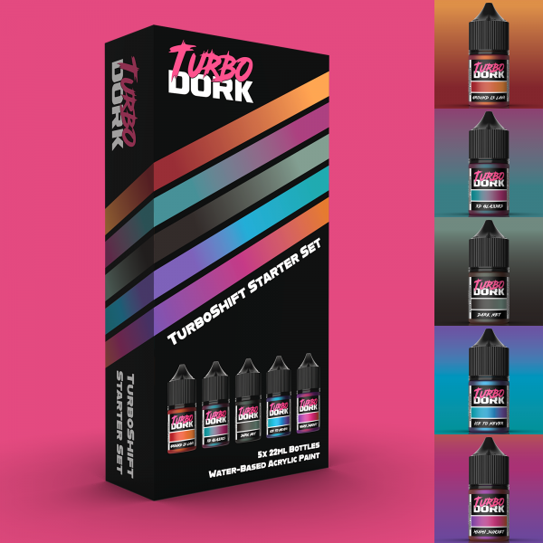 Turbo Dork Paints: TurboShift Starter Box (5 Bottles of Paint)