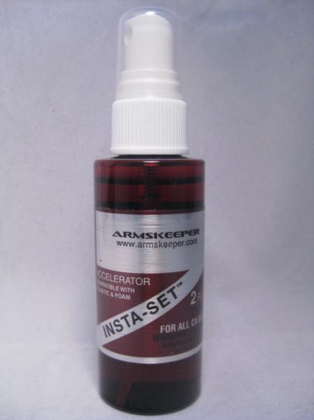 ArmsKeeper Glues: Insta-Set Accelerator (2 fl. oz.)