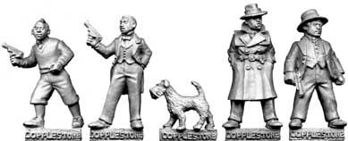 28mm Historical - 1920s (Gangsters): Sleuths